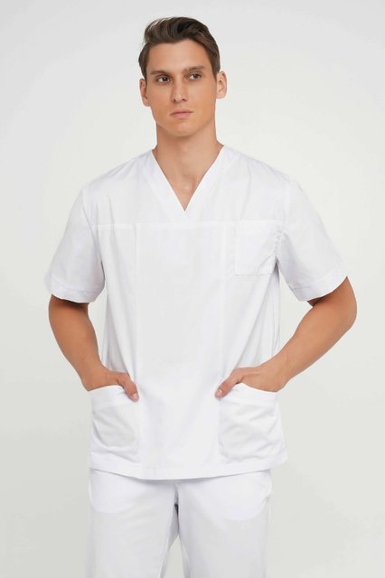 Куртка чоловіча медична 250 (Білий), Білий, 50