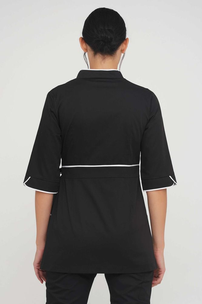 Куртка жіноча медична 205 (Чорний), Чорний, 42