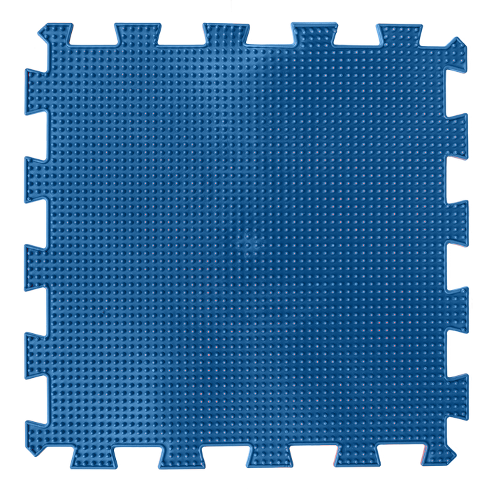Масажний килимок для стоп Трава синій