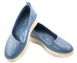 Жіночі блакитні ортопедичні туфлі з супінатором Sabine 21528