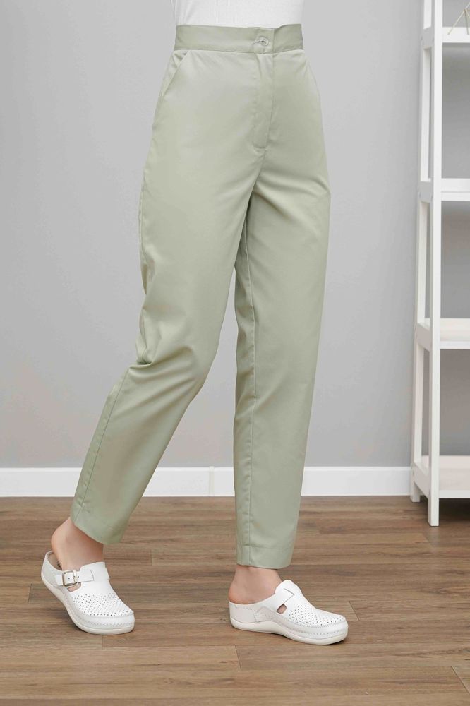 Жіночі медичні штани 605 (Фісташка), Зелений, 42