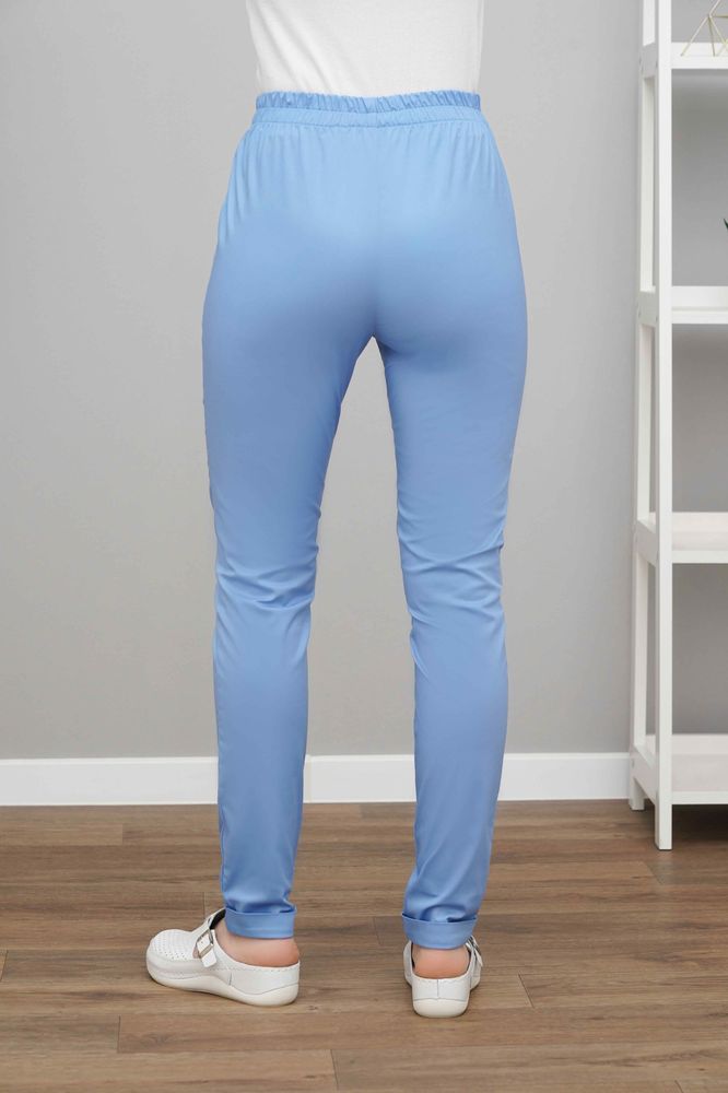 Жіночі медичні штани 606 (Небо), Блакитний, 42