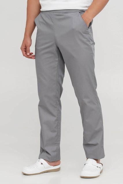 Чоловічі медичні штани 650 сірого кольору, Сірий, 50