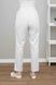 Жіночі медичні штани 605 (Білий), Білий, 42