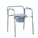 Металевий стілець-туалет для пацієнтів