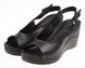 Жіночі сандалі Sabine 820 чорного кольору, Чорний, 40