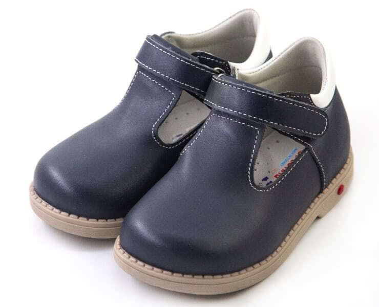 Сині ортопедичні туфлі для дівчаток 210-16