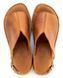 Анатомічні шкіряні жіночі босоніжки на широку стопу Sabine 2041 коричневі, Коричневий, 41