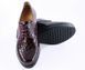 Жіночі ортопедичні шкіряні туфлі на шнурівках Canilh 73911, Бордовий, 37