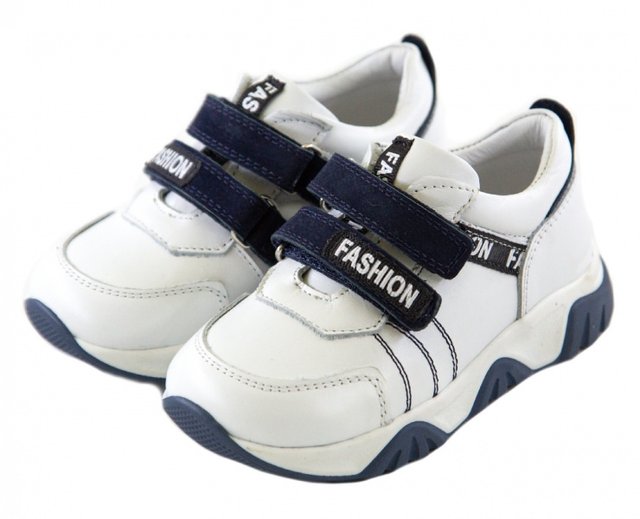 Біло-сині дитячі ортопедичні кросівки Ortofina 208-05