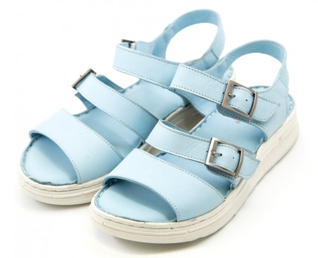 Жіночі сандалі Sabine 1240 - Для вагітних, Для вальгусних стоп, Блакитний колір
