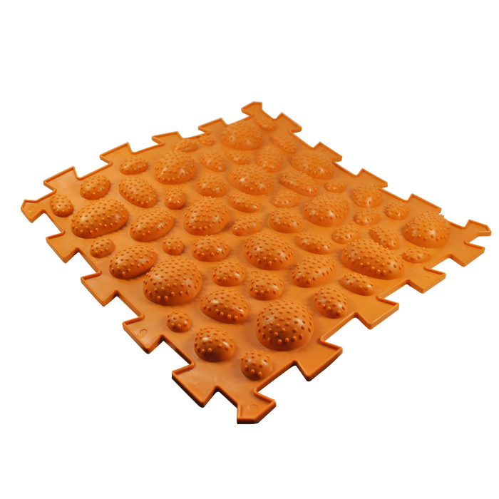 Ортопедичний масажний килимок Ортек їжаки помаранчевий