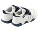 Біло-сині анатомічні кросівки для школи Ortofina 208-05