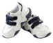 Біло-сині дитячі ортопедичні кросівки Ortofina 208-05 на липучках