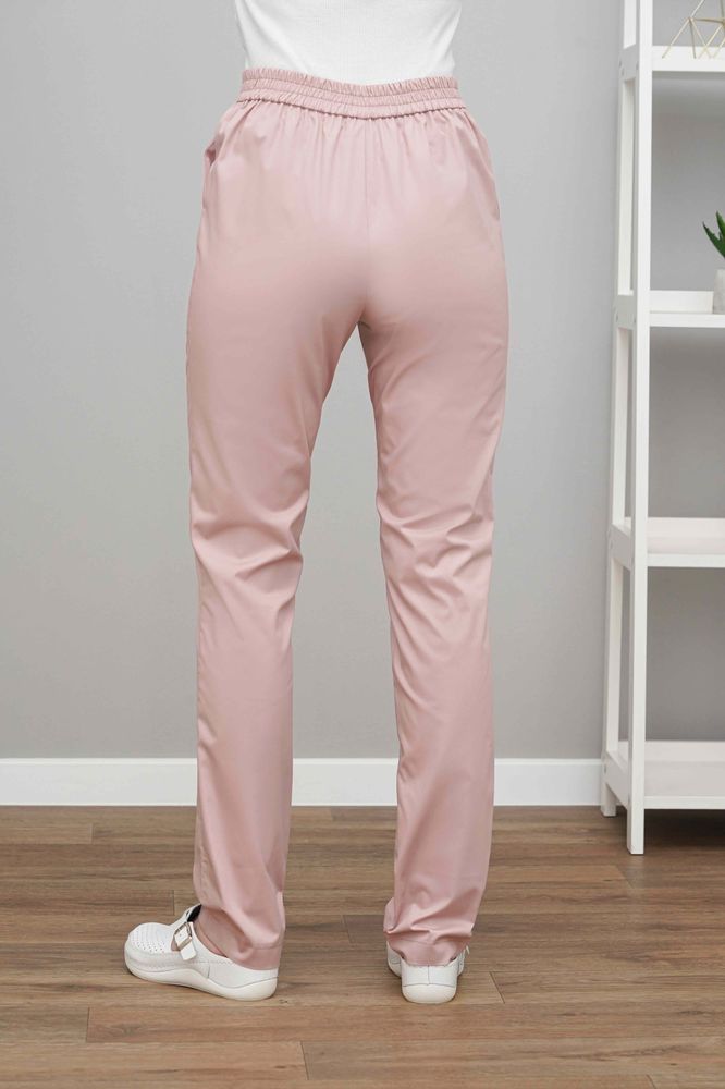 Жіночі медичні штани 604 (Попеляста троянда), Рожевий, 42