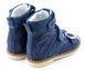 Високі шкіряні ортопедичні сандалі для хлопчика Ortofina 230-01, Синій, 24