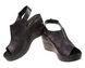 Жіночі сандалі Sabine 821 чорного кольору, Чорний, 36
