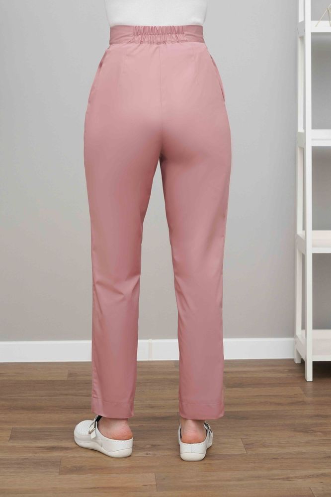 Жіночі медичні штани 605 (Попеляста троянда), Рожевий, 42