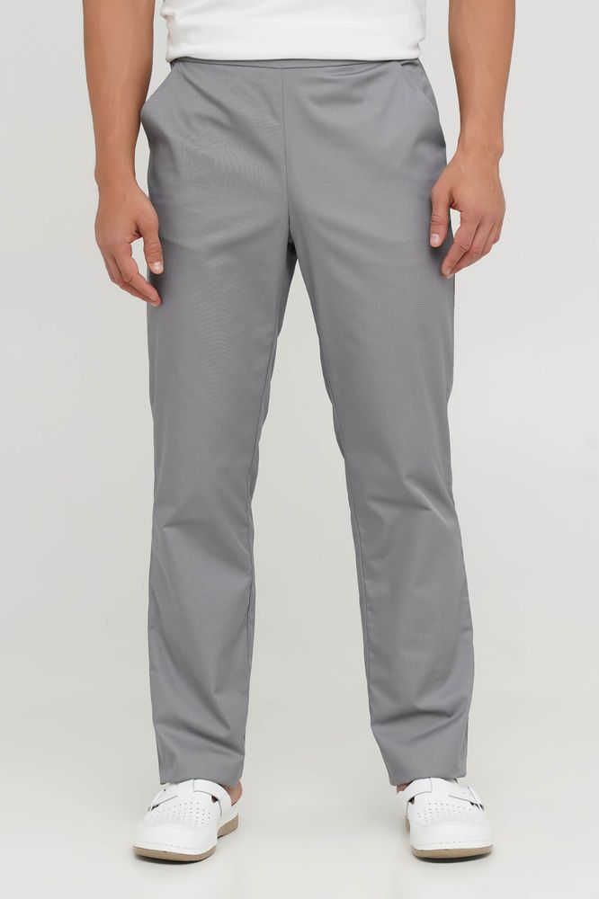Чоловічі медичні штани 650 сірого кольору, Сірий, 50