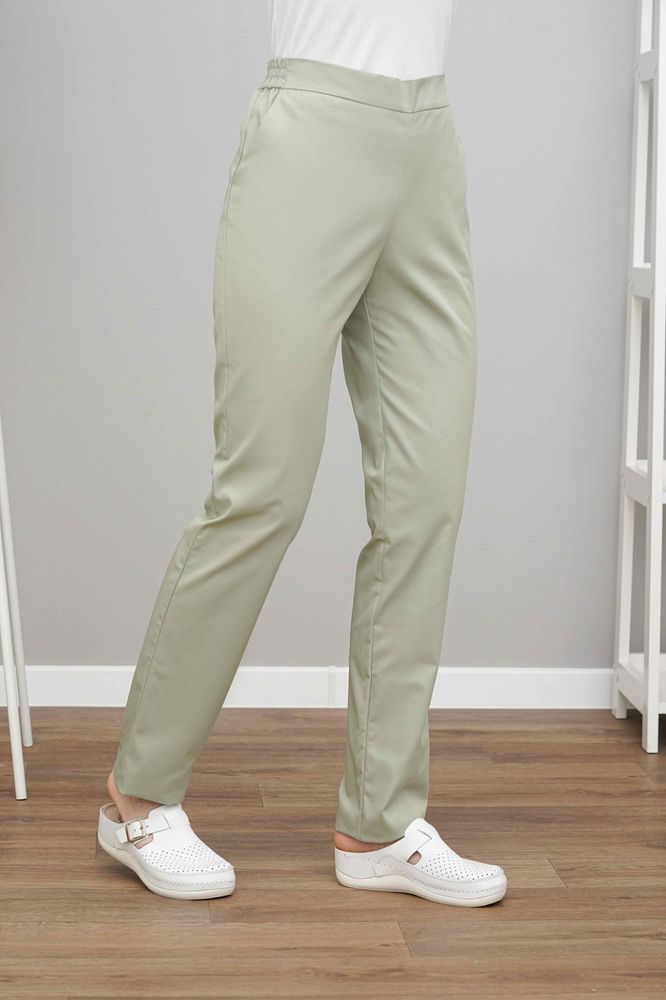 Жіночі медичні штани 604 (Фісташка), Зелений, 42
