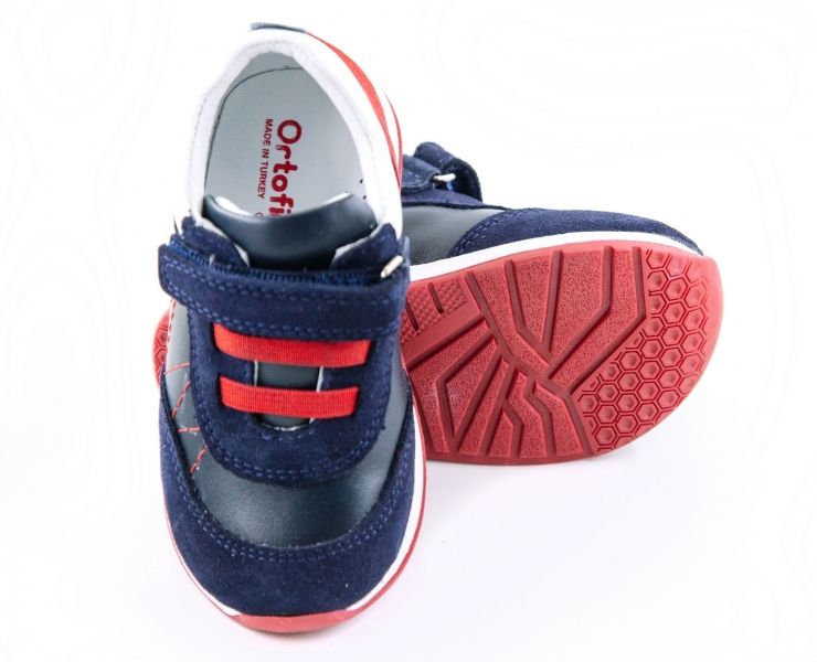 Темно-сині дитячі кросівки з ортопедичною устілкою Ortofina 104-04