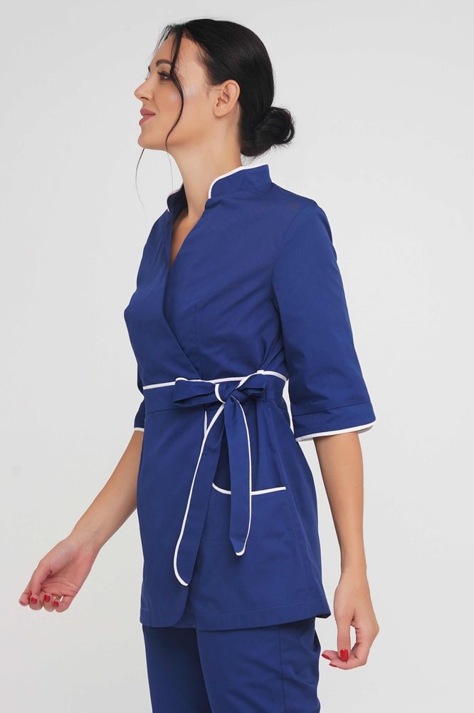 Куртка жіноча медична 205 (Сапфір), Синій, 42